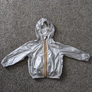 K-Way Le Vrai 3.0 Silver kids jacket 12 mos